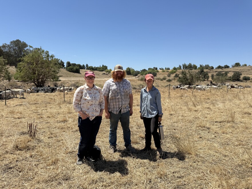 Left to right: Rebecca Ozeran, Kaleb Thomas, Jessie Kanter.