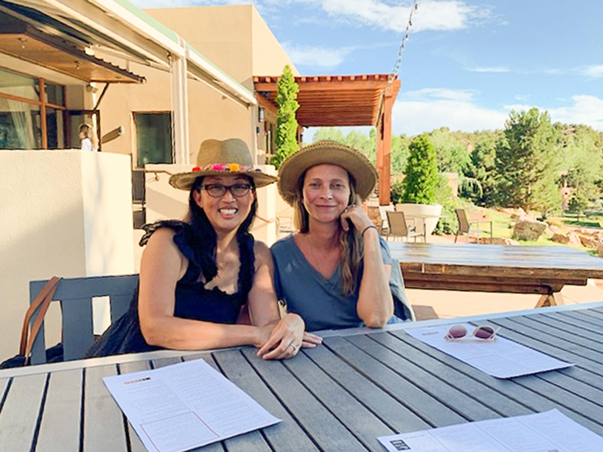 Pamela Yeh and Hilah Johnson.