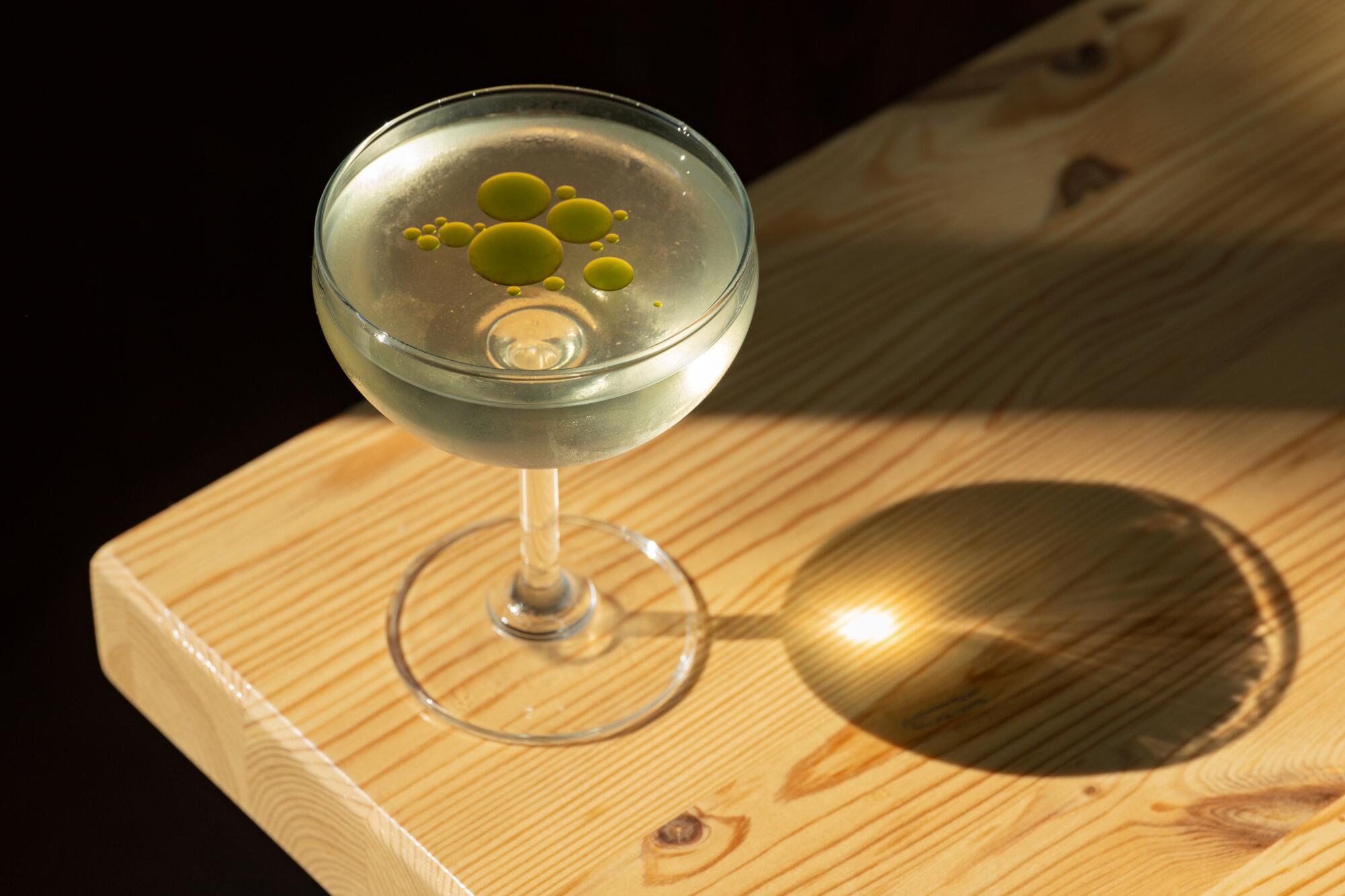 The A-Tini cocktail at A Tí in Los Angeles.