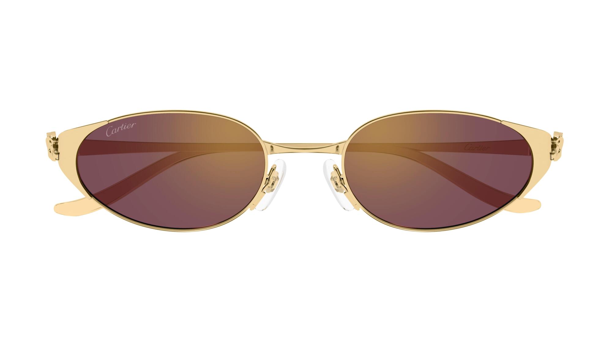 Cartier, Panthere de Cartier sunglasses. Coveted selection for Image Magazine's August 2026 Issue.