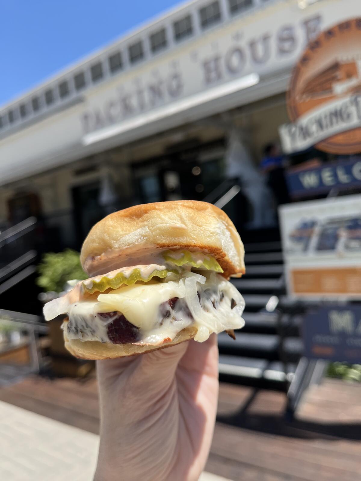 The Kroft will serve pastrami sliders at the sixth annual World Taste of the Anaheim Packing District on Aug. 11.