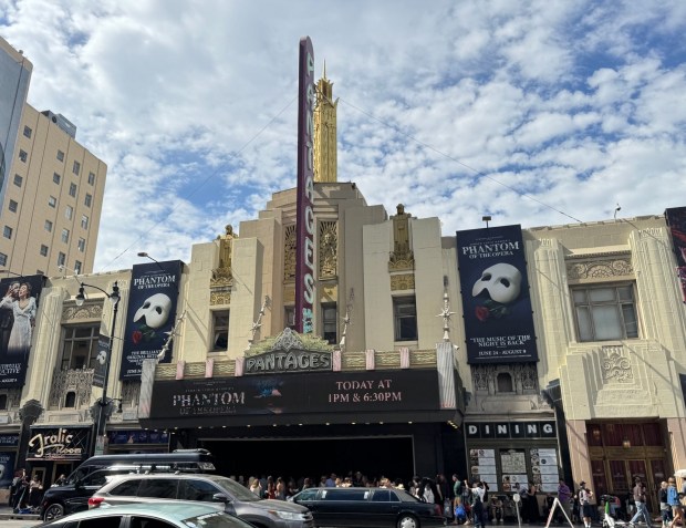 The Pantages Theatre at the famous intersection of Hollywood and Vine began as a movie theater and has found renewed popularity in recent years as a home for touring Broadway productions. (Photo by David Allen, Inland Valley Daily Bulletin/SCNG)
