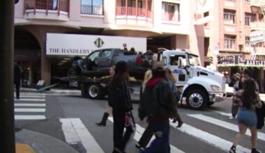 Driver hits pole, 2 pedestrians in San Francisco