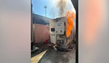 Lithium-ion battery fire at Sunnyvale City Hall