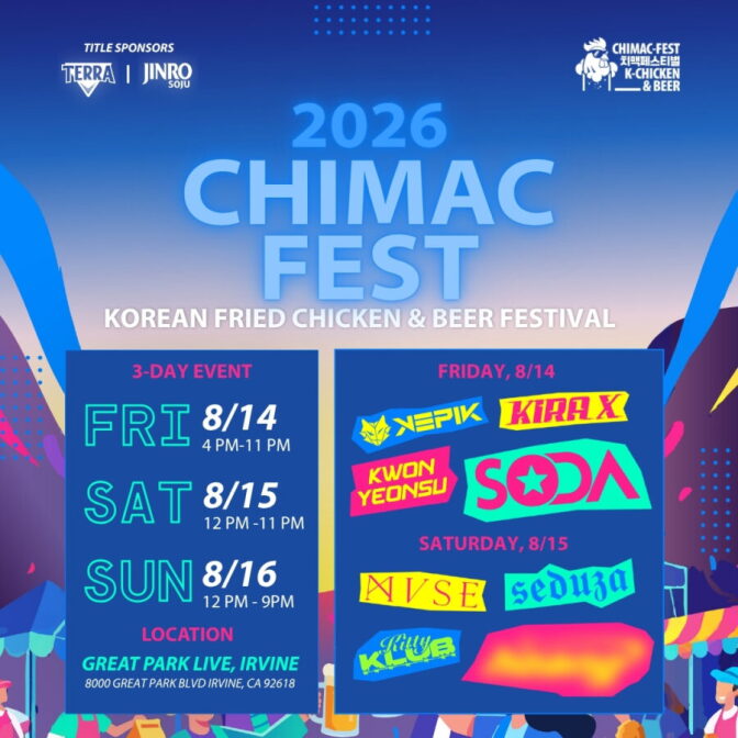 A poster that reads 2026 Chimac Fest.