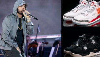 Eminem auctioning off autographed sneakers to benefit youth foundation