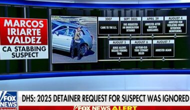 Critics slam California sanctuary policies after man allegedly stabbed in his own front yard