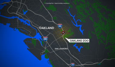 San Leandro-Oakland earthquake: Magnitude 3.8 quake shakes in Alameda County, USGS says