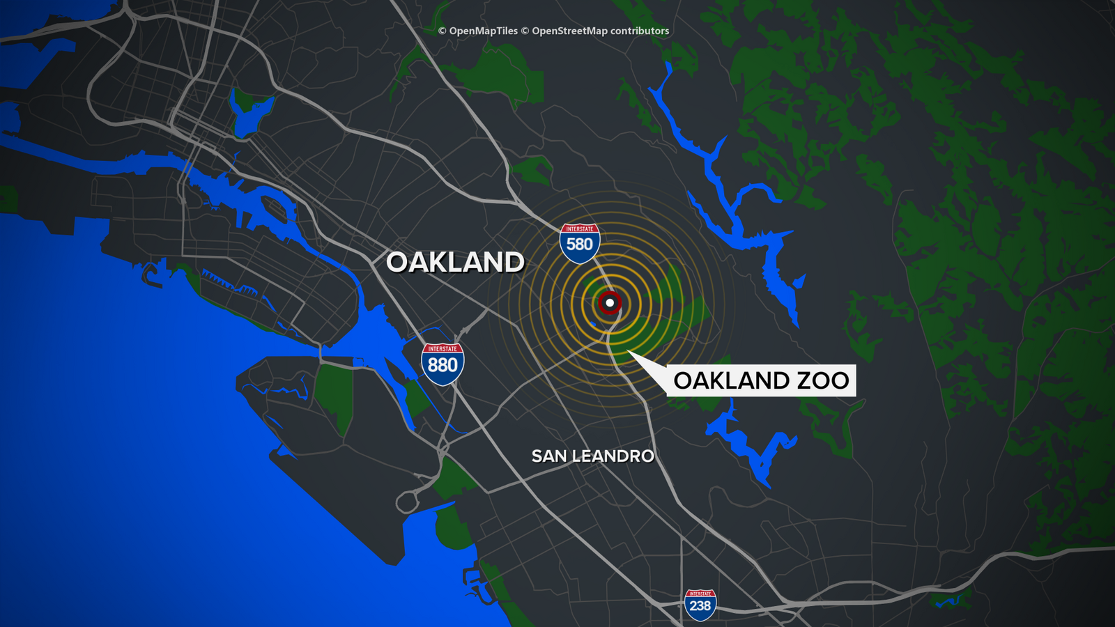 San Leandro-Oakland earthquake: Magnitude 3.8 quake shakes in Alameda County, USGS says