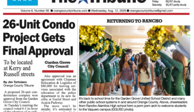 E-newspaper for Aug. 12, 2025 – ORANGE COUNTY TRIBUNE