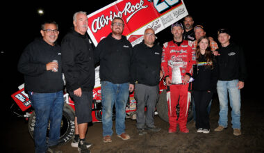 San Jose’s Bud Kaeding wins his first sprint car feature this season