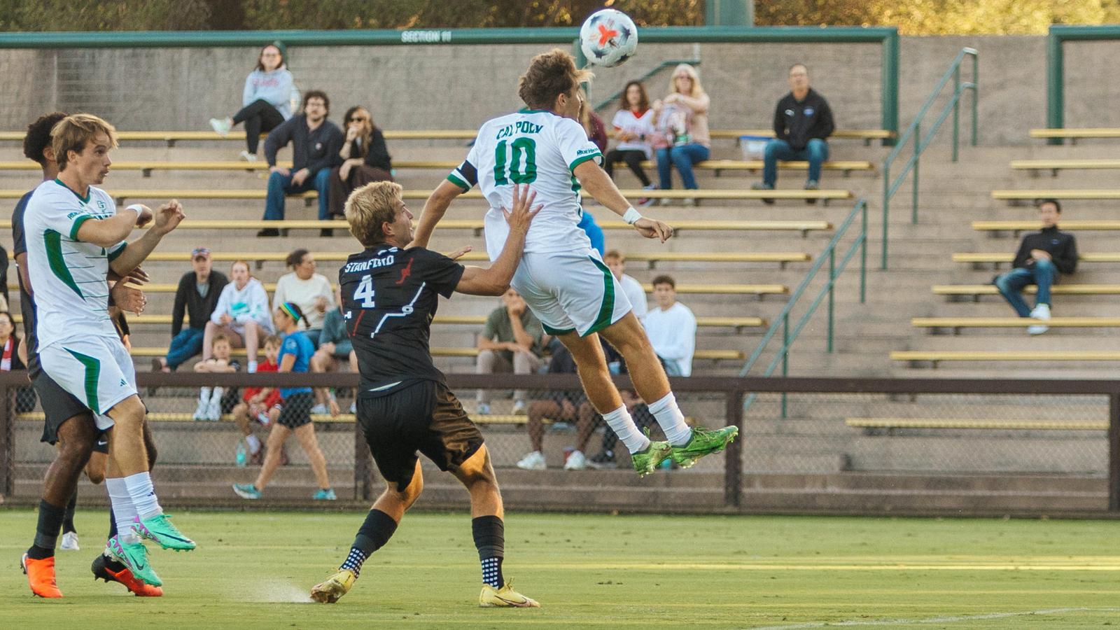 Mustangs Fall at No. 9 Stanford Saturday in Final Exhibition Tuneup