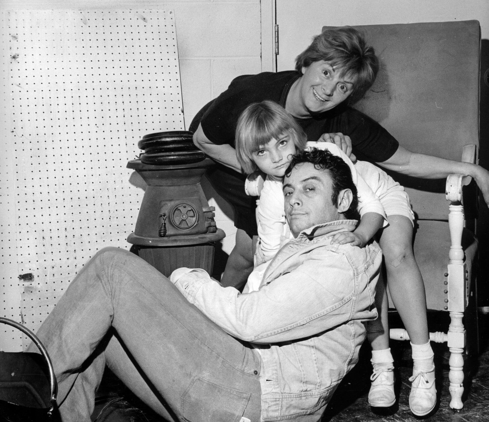 Lenny Bruce, his mother Sally Marr, and his daughter Kitty