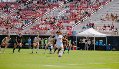 Women's Soccer Battles to Draw With California in Home Opener