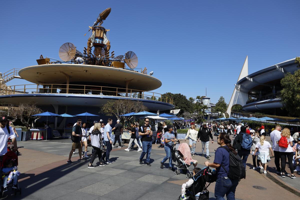 Tomorrowland in its current state is a mess of ideas with a number of underutilized buildings.