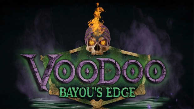 Concept art of the "Voodoo Bayou's Edge" show during Knott's Scary Farm at Knott's Berry Farm. (Courtesy of Knott's)