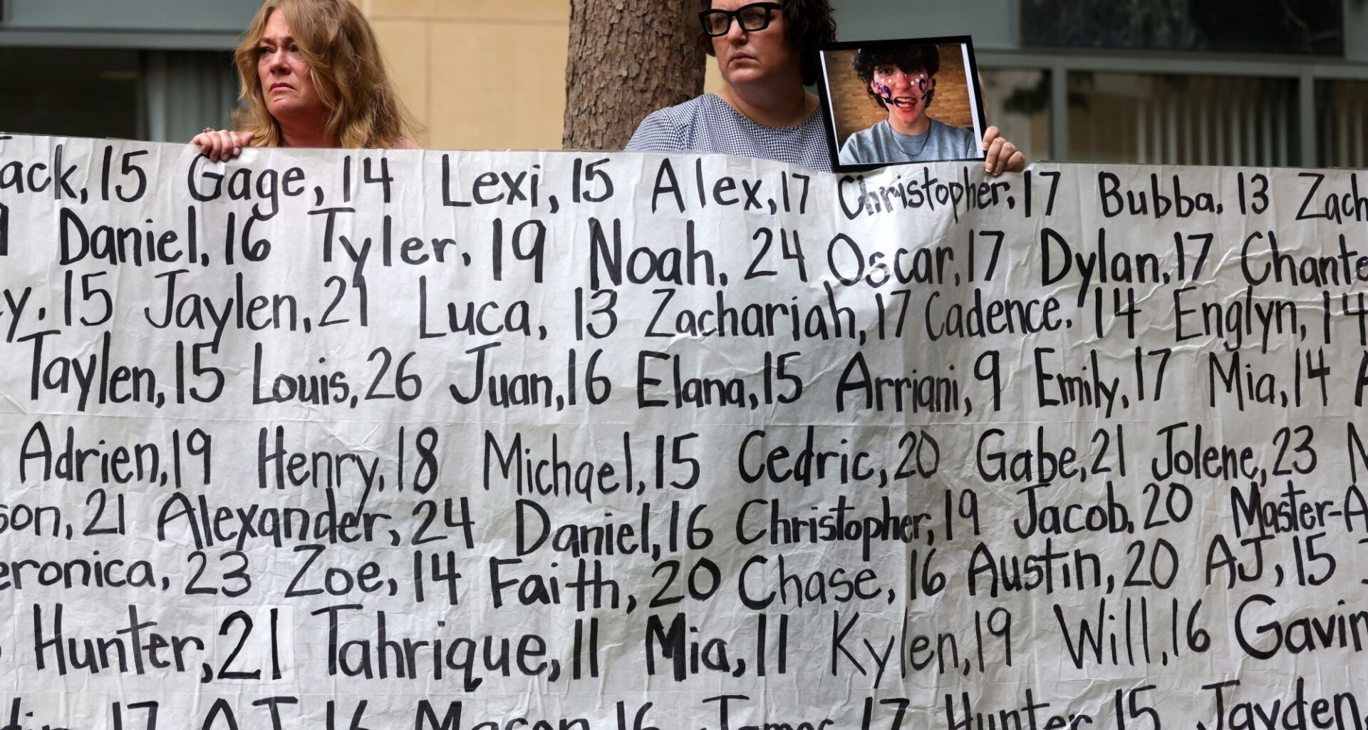 ‘She died by design’: Grieving mothers condemn Meta as trial begins in Oakland