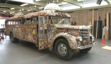 'Forever Grateful Golden Gate Park': the 'Furthur' bus, iconic symbol of 1960s hippie movement, makes return to San Francisco