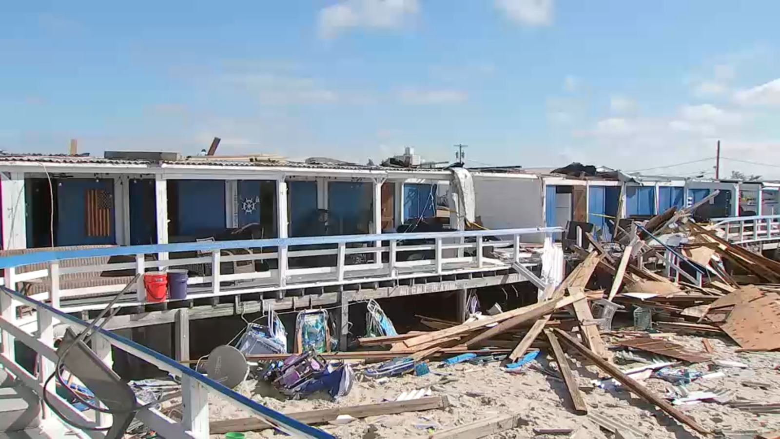 Long Island tornado: NWS confirms twister touched down in Atlantic Beach, destroyed cabanas at Sun and Surf Beach Club