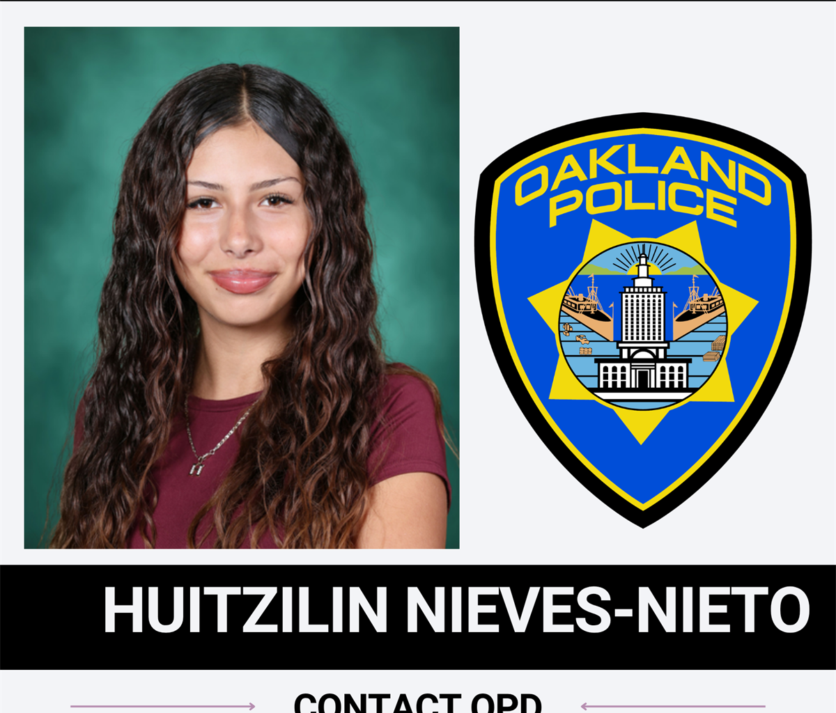 Missing Person Huitzilin Nieves-Nieto: At Risk Due to Age