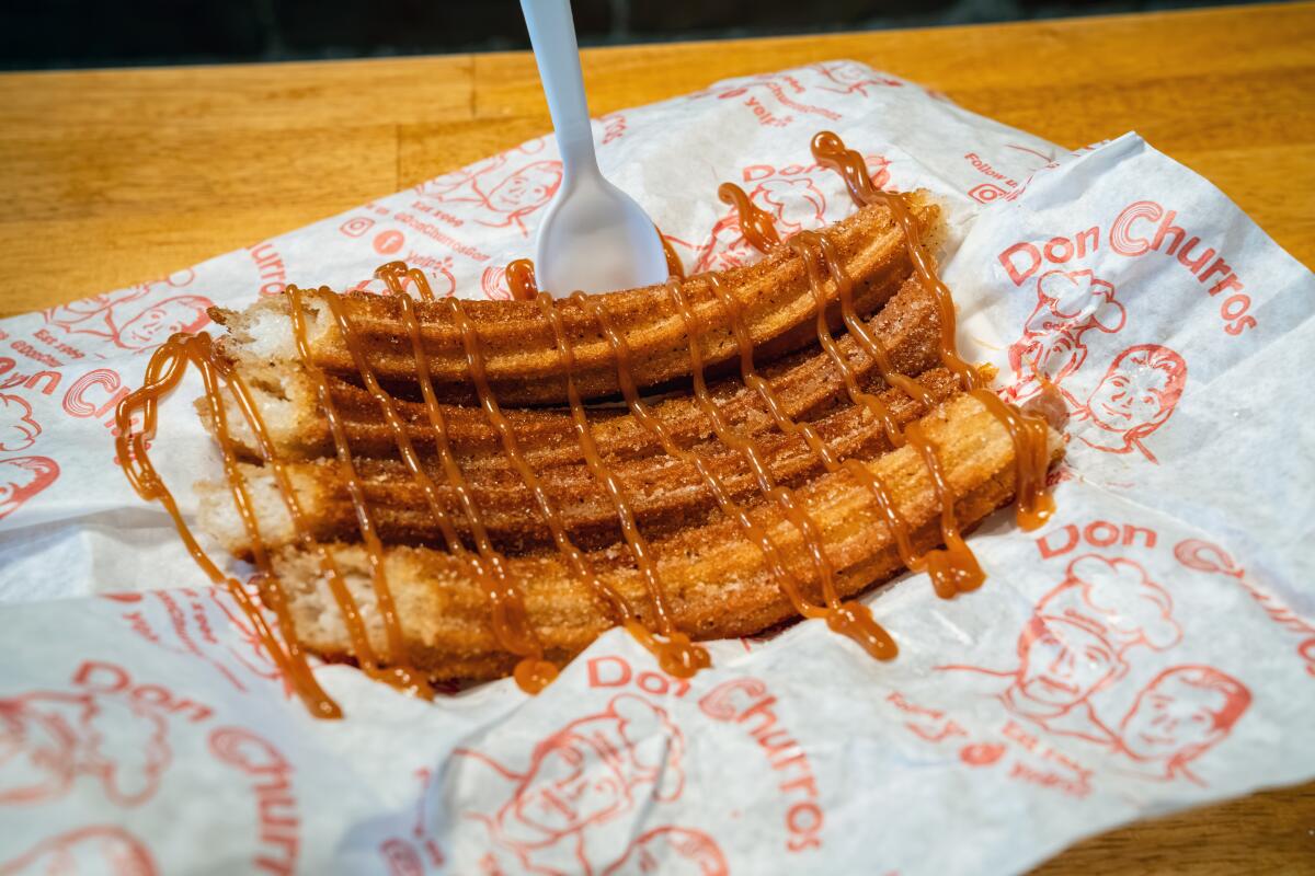 Family operated Don Churros is one of five dining concpets set to join OCVibe near Angel Stadium.