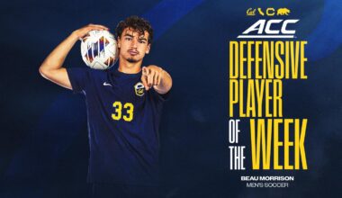 Morrison Tabbed ACC Defensive Player Of The Week