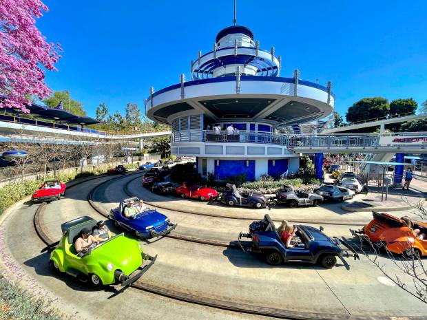 Autopoia in Tomorrowland inside Disneyland in Anaheim, CA, on Tuesday, March 1, 2022. (Photo by Jeff Gritchen, Orange County Register/SCNG)