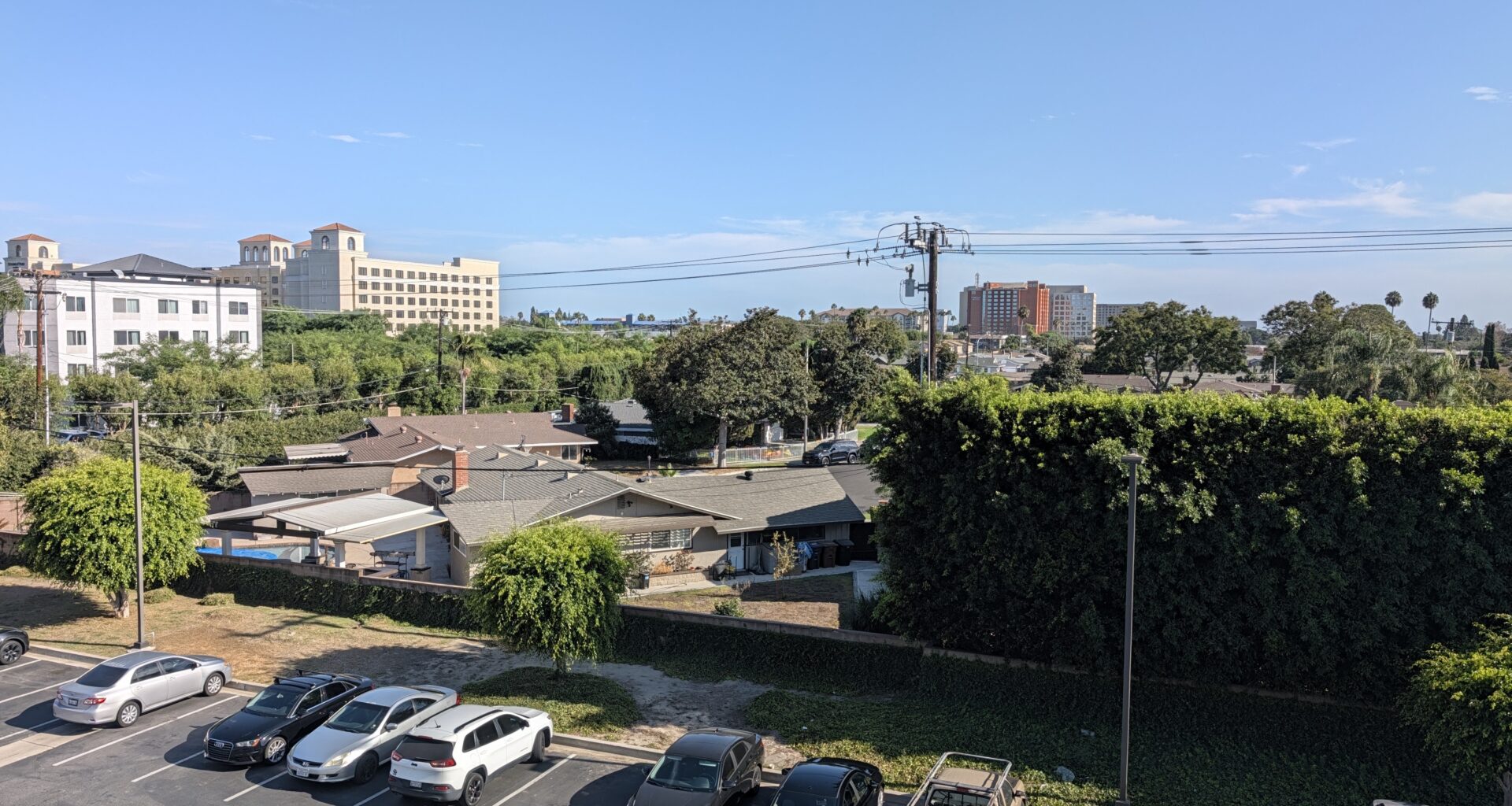 View From a Hotel Balcony, 8/26/26: Anaheim