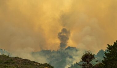 2 wildfires burn along California's scenic Big Sur coast