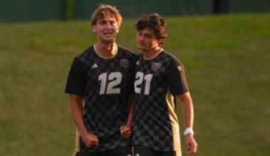 Kurzawa's Brace and Two Assists From Gilbert Secure Home-Opening Win for Men's Soccer
