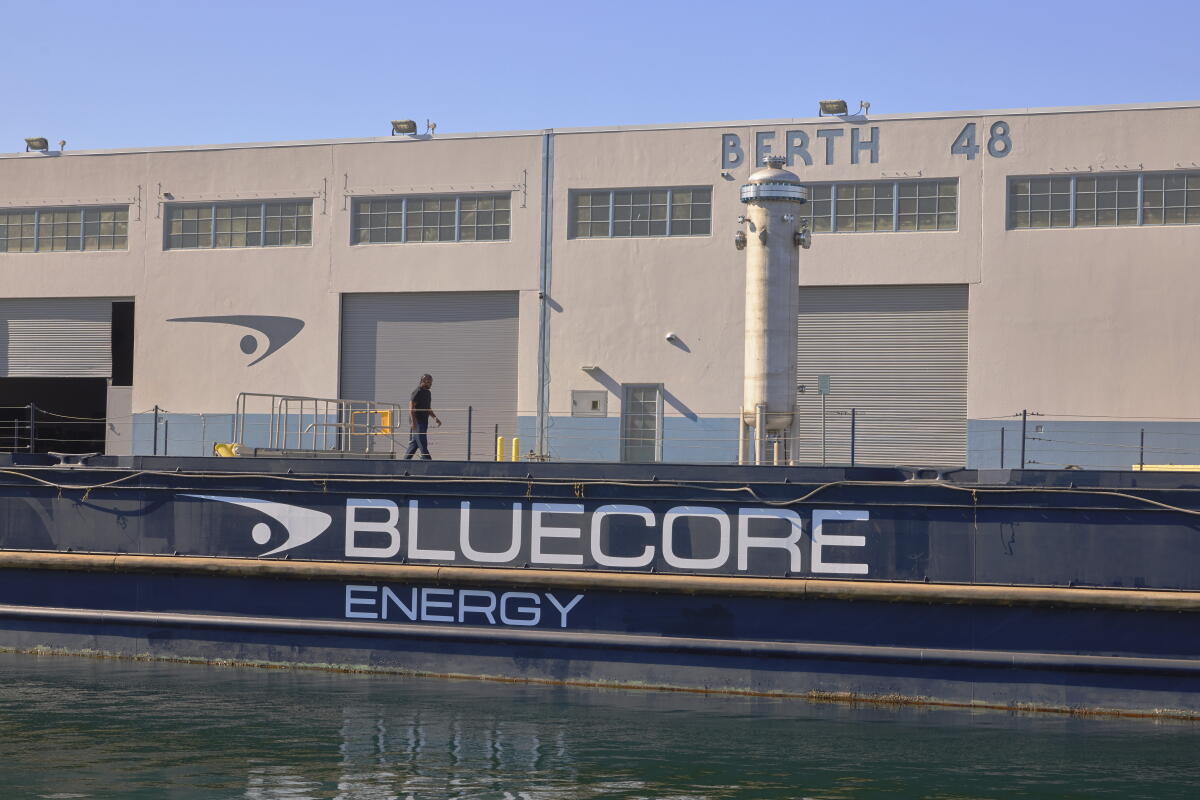 Bluecore Energy is headquartered at the Port of Long Beach.