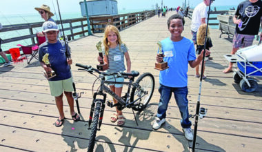 Record 474 young anglers pack Seal Beach Pier  