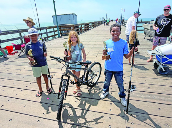 Record 474 young anglers pack Seal Beach Pier  