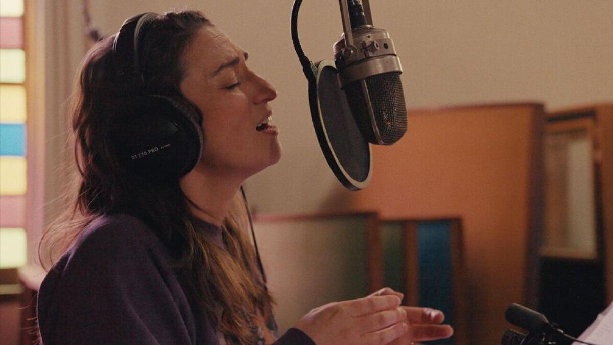 Sarah Bareilles in the documentary "Sarah Bareilles: Good Grief."