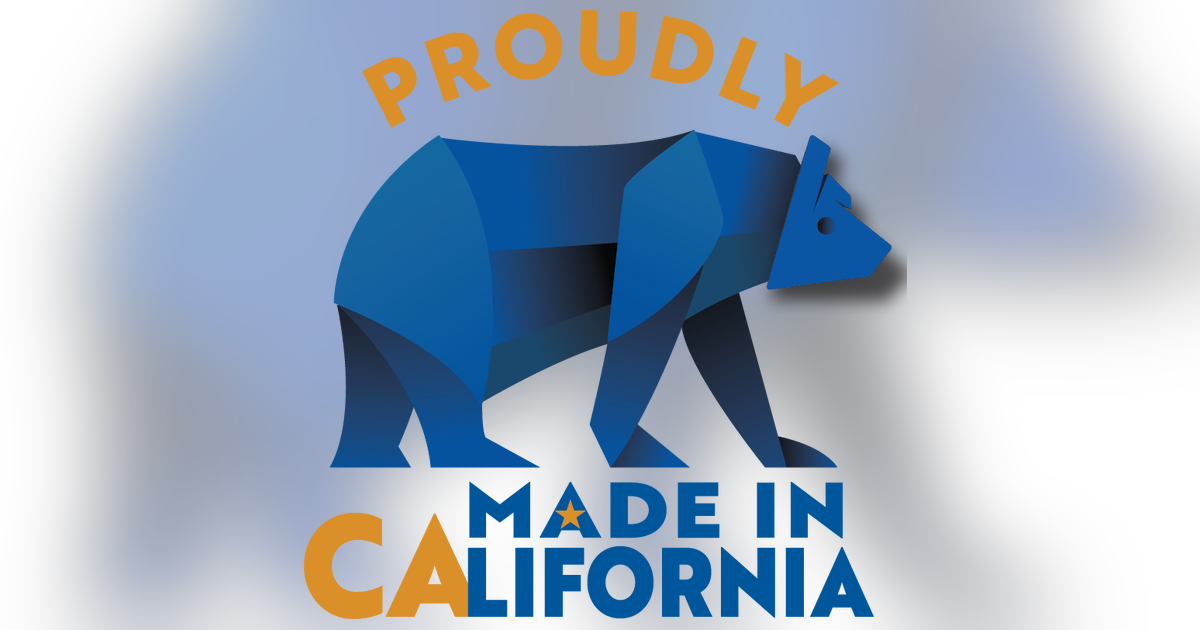 "Made in California" label to help consumers identify products made in the Golden State