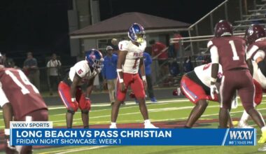 Pass Christian Wins 48-3 AT Long Beach