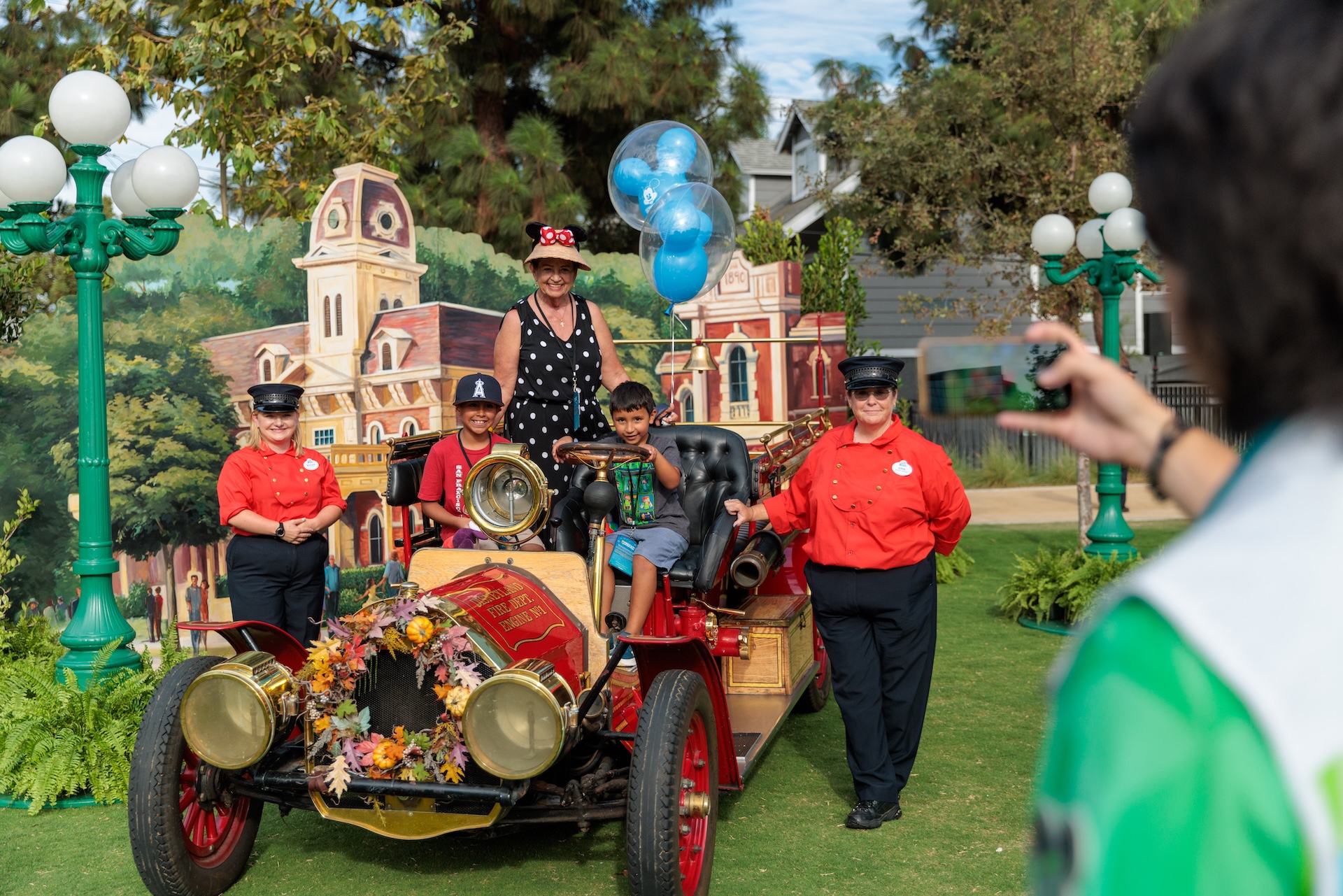 The Disneyland Resort Fire Engine was even in attendance.