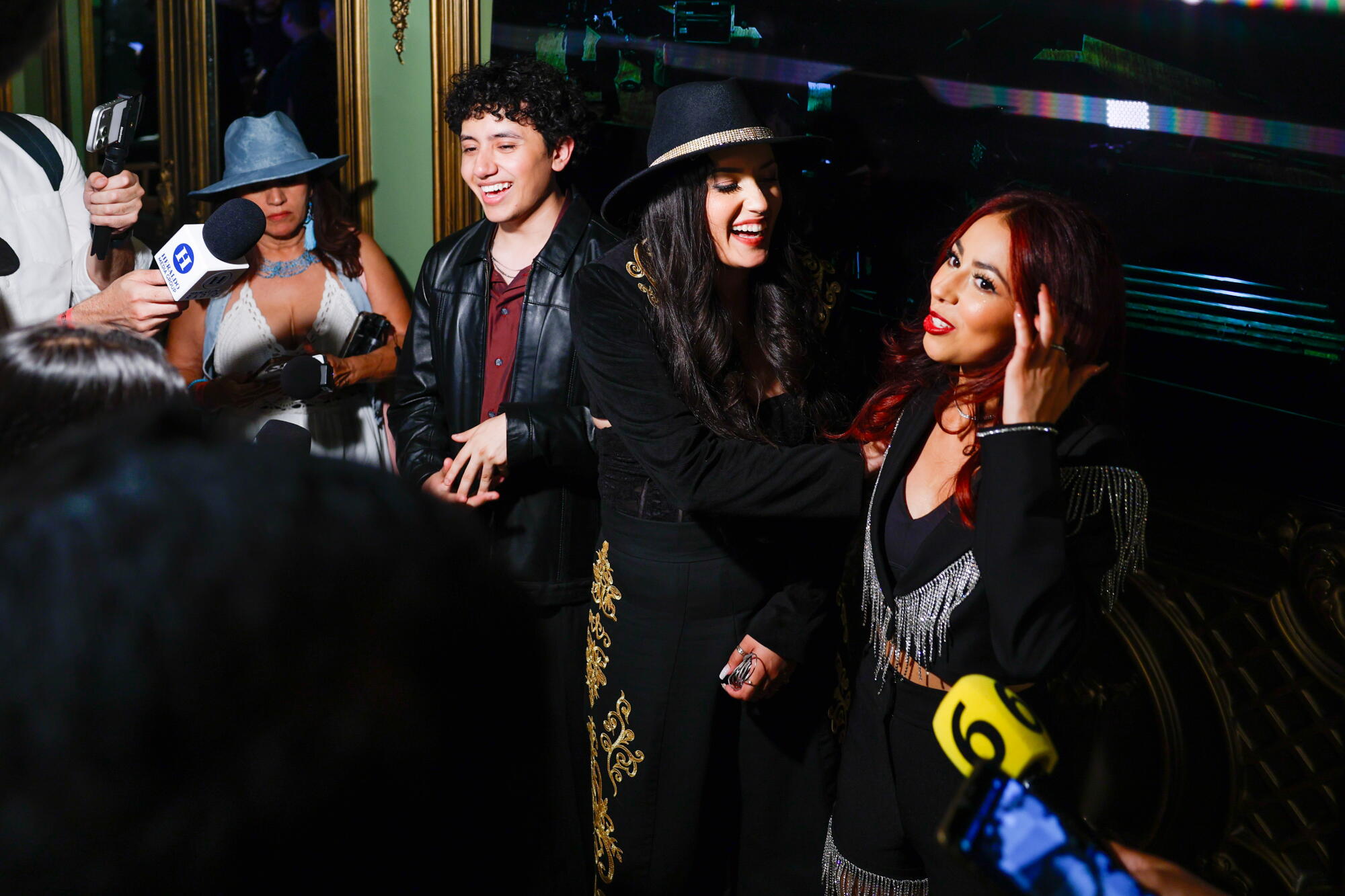 Joshua Soto, Tiffany Galaviz and Rosalba Valdez