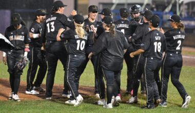 WPBL opener: Los Angeles Queens rally for 10-8 victory over New York Heights in inaugural game of Women's Pro Baseball League