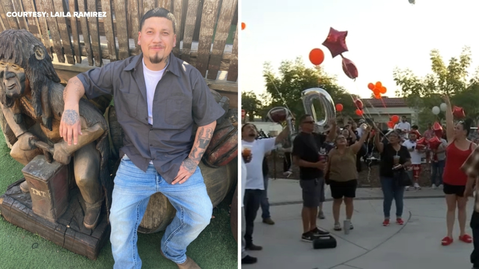 Vigil held for man found dead on top of Fresno High School building