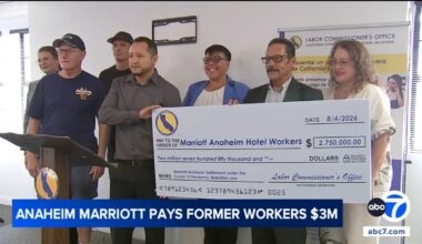 Former Anaheim Marriott employees receive shares of nearly $3 million settlement over pandemic layoffs