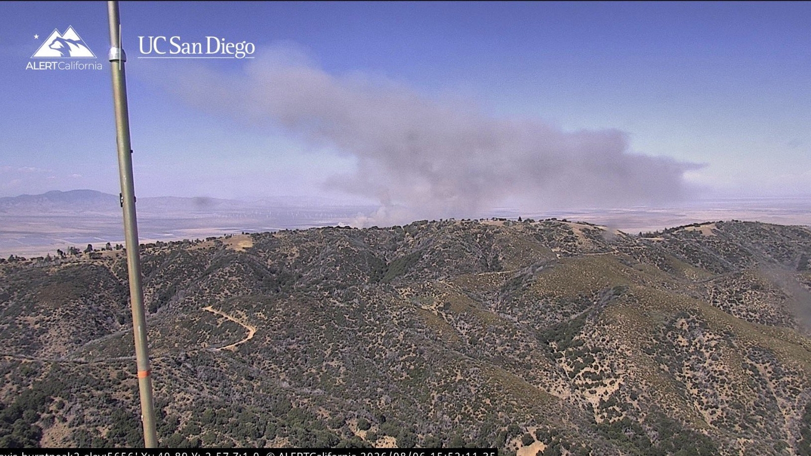 Dora Fire in northern Los Angeles County burns over 800 acres, prompting evacuation warning