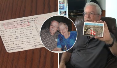 Long Beach man Bob Sheppard receives Denmark postcard mailed by his late parents 26 years later