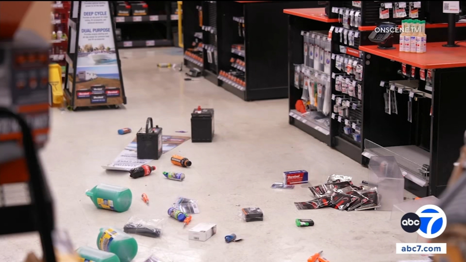 AutoZone store ransacked during street takeover in East Los Angeles