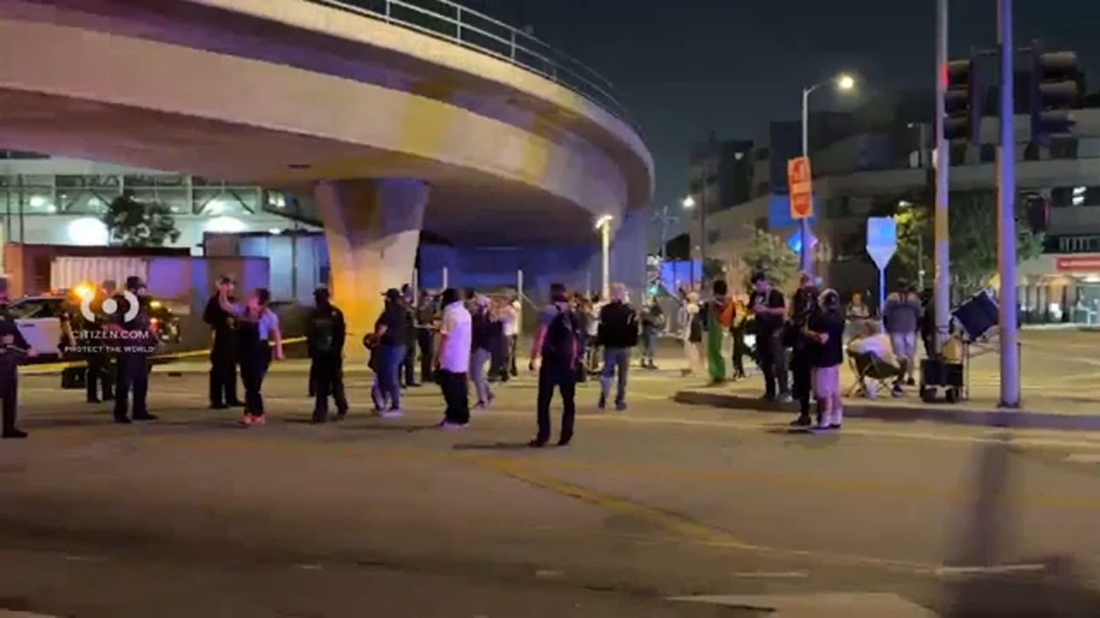2 federal employees followed and attacked following downtown LA protest, police say