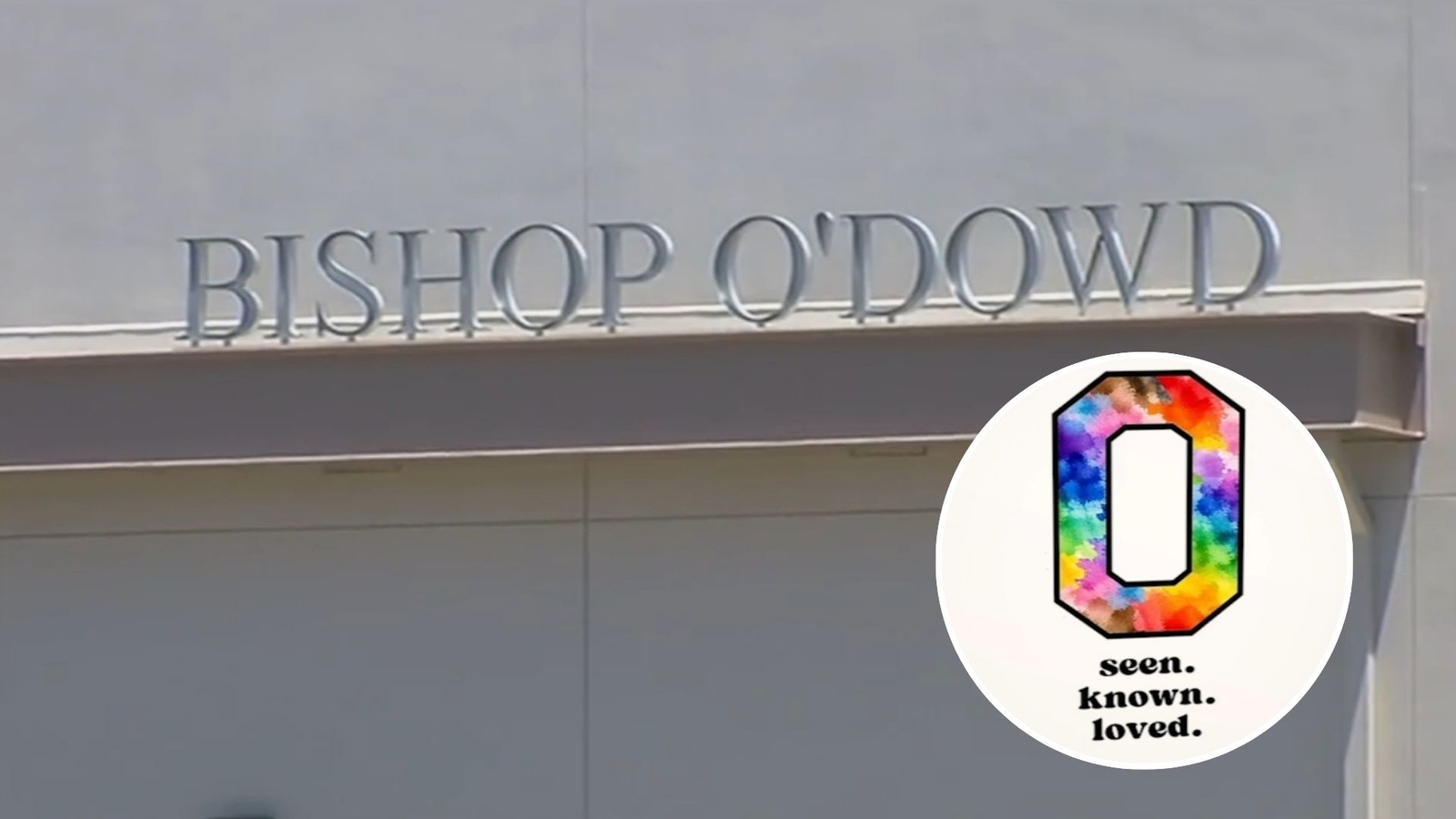 Oakland's Catholic Bishop O'Dowd High School replaces pride flags with new symbol, sparking mixed reactions