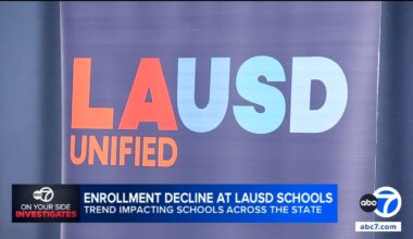 LAUSD's dramatic decline in enrollment reflects trend impacting schools across California
