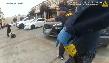 New video of deadly Oakland police shooting near International Blvd. shows man before he lunges with weapon toward officers