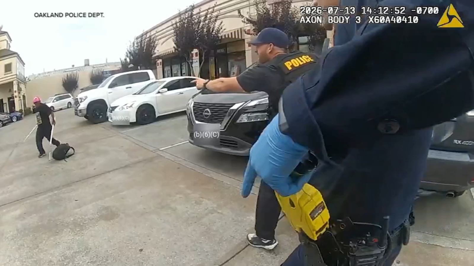 New video of deadly Oakland police shooting near International Blvd. shows man before he lunges with weapon toward officers