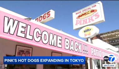 Los Angeles' iconic Pink's Hot Dogs to open first Japan location in Tokyo